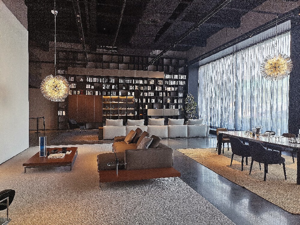 展厅实物落地图